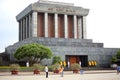 Ho Chi Minh Tomb Mausoleum in Hanoi, Vietnam Royalty Free Stock Photo