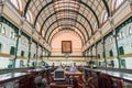 Ho Chi Minh City, Vietnam: interior of Saigon Central Post Office hall Royalty Free Stock Photo