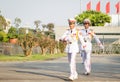 Honor guard at the Ho Chi Minh Mausoleum on the Ba Dinh Square in Hanoi, Vietnam