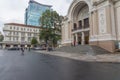 Municipal Theatre or Saigon Opera House in Ho Chi Minh City, Vietnam Royalty Free Stock Photo