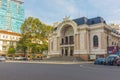 Municipal Theatre or Saigon Opera House in Ho Chi Minh City, Vietnam Royalty Free Stock Photo