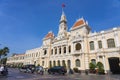 The People`s Committee of Ho Chi Minh City in Ho Chi Minh, Vietnam Royalty Free Stock Photo