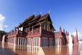 Ho kham luang in the international horticultural exposition 2011, the northern thai style building in royal flora expo,Chiang mai Royalty Free Stock Photo