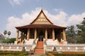 Ho Phrakeo Museum, Vientiane in early November Royalty Free Stock Photo