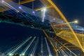 Hoan Bridge in Milwaukee, WI with Zoom Burst