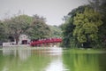 Hoan Kiem Lake Hanoi, Vietnam Royalty Free Stock Photo