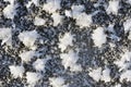 Hoarfrost texture