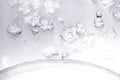 Hoarfrost tracery on frozen window