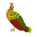 Hoatzin exotic bird icon