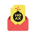 Hoax icon Royalty Free Stock Photo