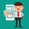 Hoax icon Royalty Free Stock Photo