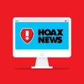 Hoax icon logo