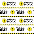 Hoax icon seamless Royalty Free Stock Photo