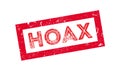 Hoax rubber stamp