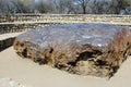 Hoba meteorite in Namibia, the largest known meteorite