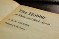 The Hobbit Book Royalty Free Stock Photo