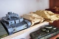 Hobby - Assembly of reduced copies of real battle tanks. Such models are very popular and many fans collect dozens of models at ho