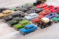 Hobby collection of die-cast car models