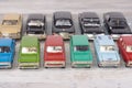 Hobby collection of die-cast car models