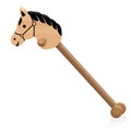 Hobby Horse Wooden Childs Toy Royalty Free Stock Photo