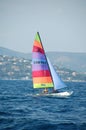 Hobie cat sailing Royalty Free Stock Photo