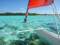 Hobie Cat Sailing Royalty Free Stock Photo