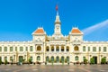 Hochiminh city Peoples Committee building Royalty Free Stock Photo