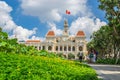 Hochiminh city Peoples Committee building Royalty Free Stock Photo