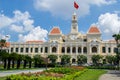 Hochiminh city Peoples Committee building Royalty Free Stock Photo