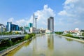 Landscape of Hochiminh city, Vietnam.