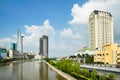 Landscape of Hochiminh city, Vietnam.