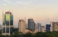 Saigon skyline Royalty Free Stock Photo