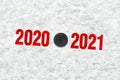 Background image of a fragment of a hockey arena and puck