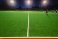 Hockey Astro Night Practice Royalty Free Stock Photo