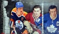 Hockey fans van for National Hockey League NHL Royalty Free Stock Photo