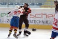 Hockey fight Royalty Free Stock Photo