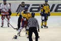 Hockey fight Royalty Free Stock Photo