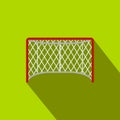 Hockey gates flat icon