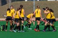 Hockey Girls Team Warm-Up