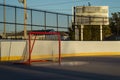Hockey goals outdoor