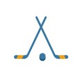 Hockey icon. Simple element from sport equipment icons collection. Creative Hockey icon ui, ux, apps, software and infographics