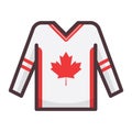 hockey jersey. Vector illustration decorative design