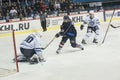 Hockey match, KHL league Royalty Free Stock Photo