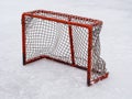 Hockey net Royalty Free Stock Photo