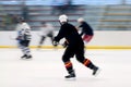 Hockey Players On the Ice Royalty Free Stock Photo