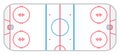 Hockey Rink Royalty Free Stock Photo