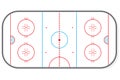 Hockey rink vector