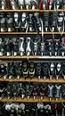 Hockey skates in store