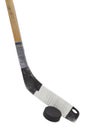 Hockey Stick and Puck Royalty Free Stock Photo