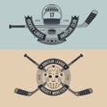 Hockey team Royalty Free Stock Photo